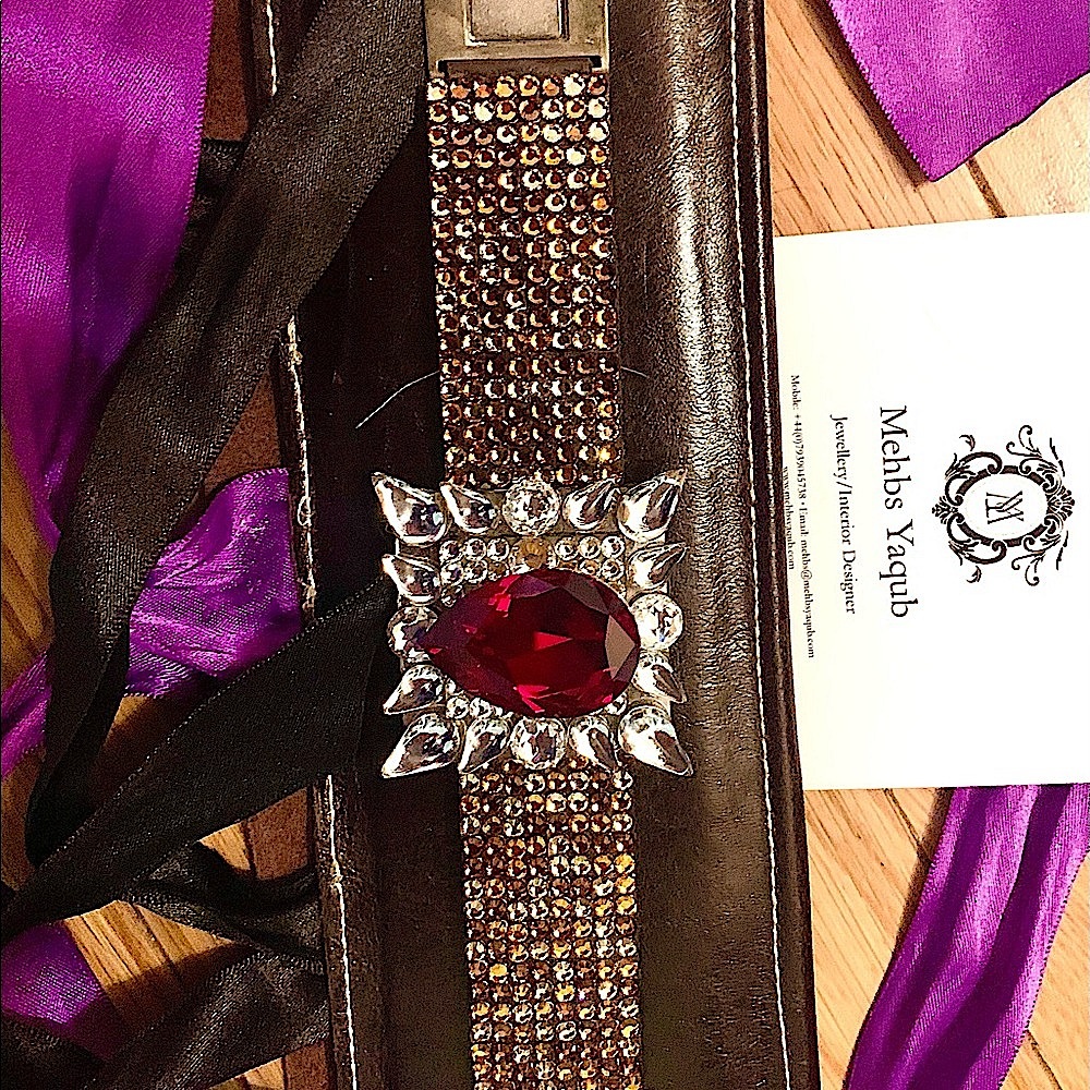 Designer Mehbs Yaqub Crystal Bracelet